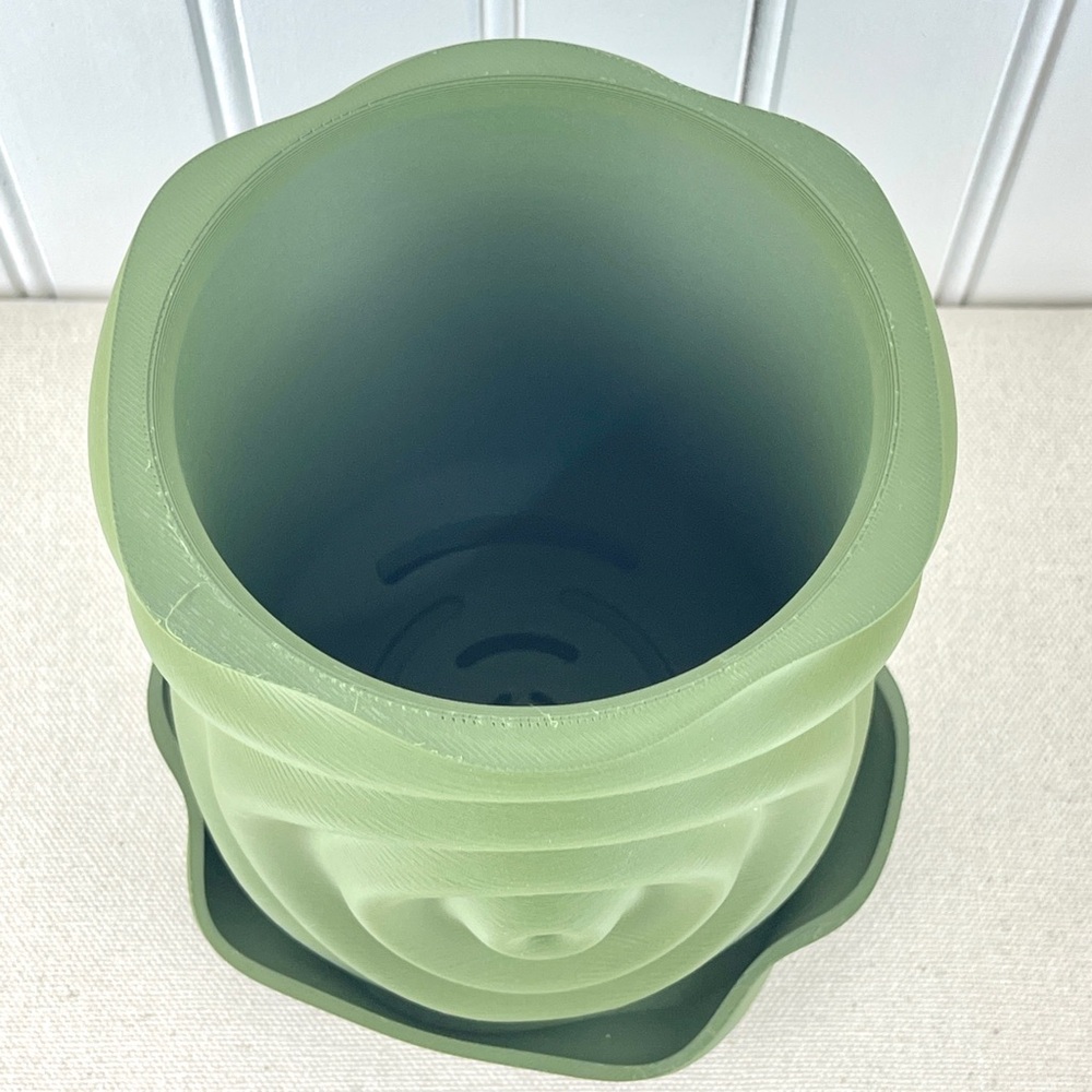 Modern Planter Pot, Waterdrop Planter, Modern Ripple Effect Planter - Picture 7 of 11